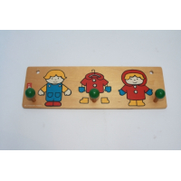 Lief SIO Amsterdam kapstokje uit de 70's nr 9